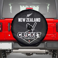 New Zealand Cricket Spare Tire Cover Aotearoa Black Cap Come On LT01 - Polynesian Pride