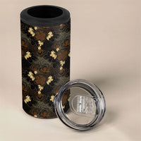 Javanese Batik Semen 4 in 1 Can Cooler Tumbler Indonesian Traditional Pattern