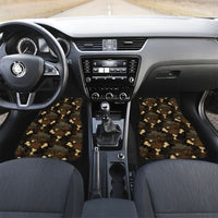 Javanese Batik Semen Car Mats Indonesian Traditional Pattern