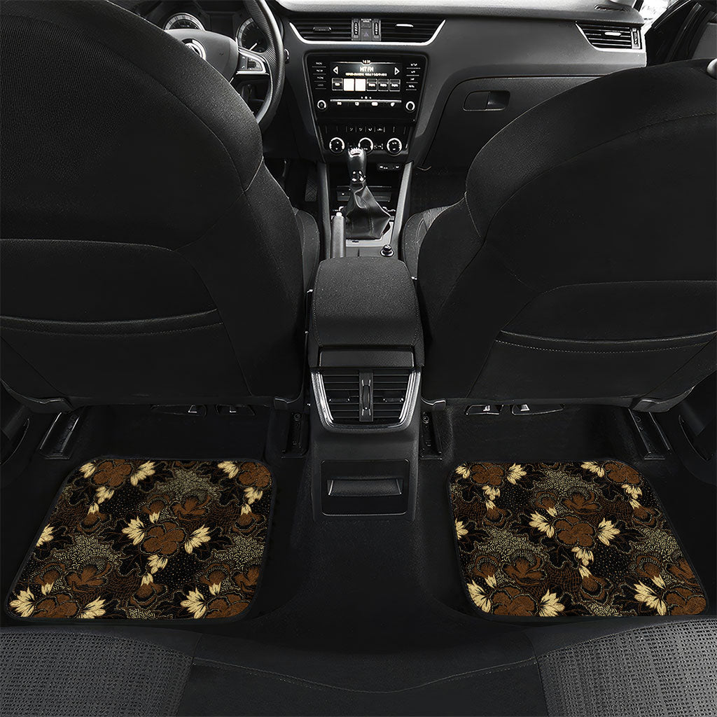 Javanese Batik Semen Car Mats Indonesian Traditional Pattern