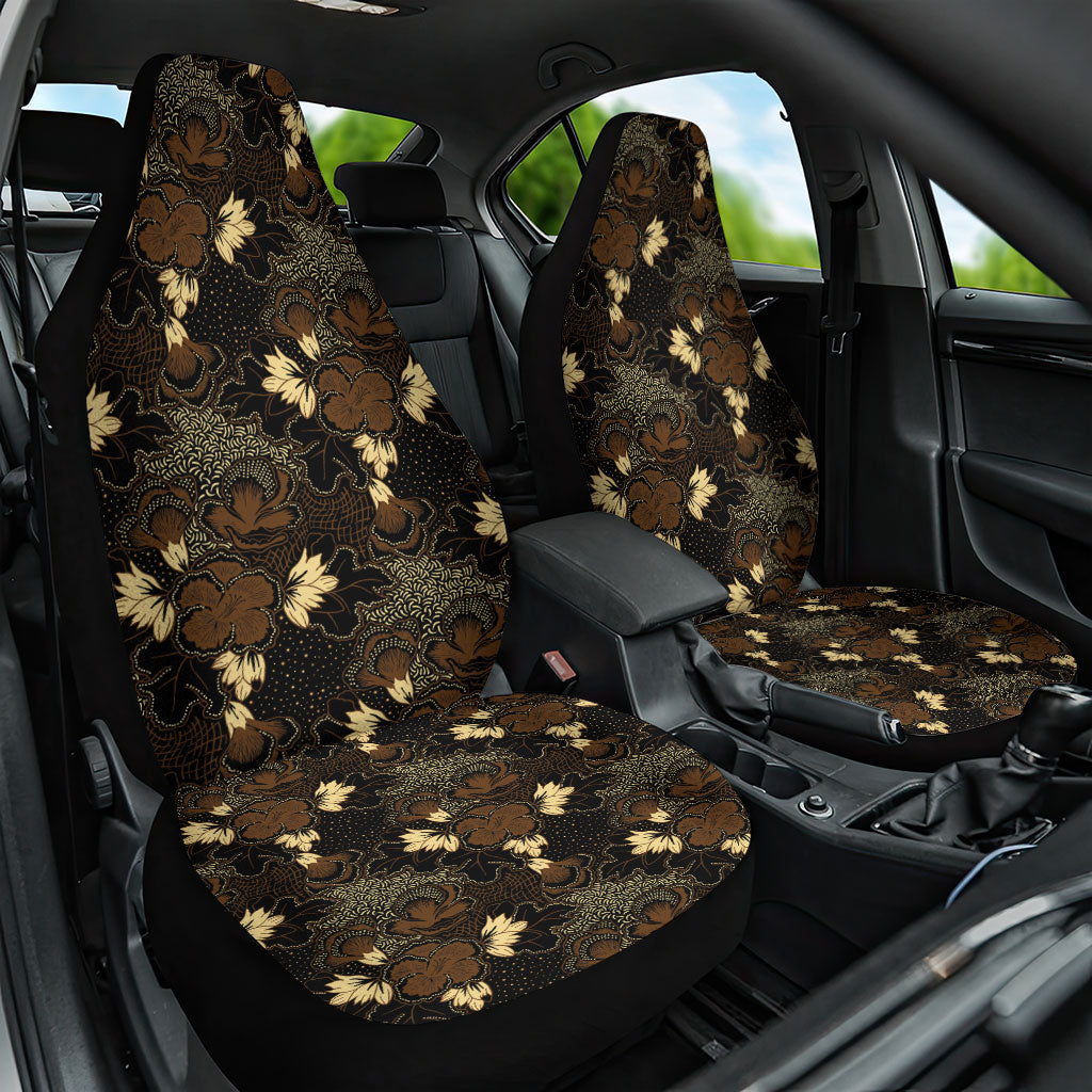 Javanese Batik Semen Car Seat Cover Indonesian Traditional Pattern