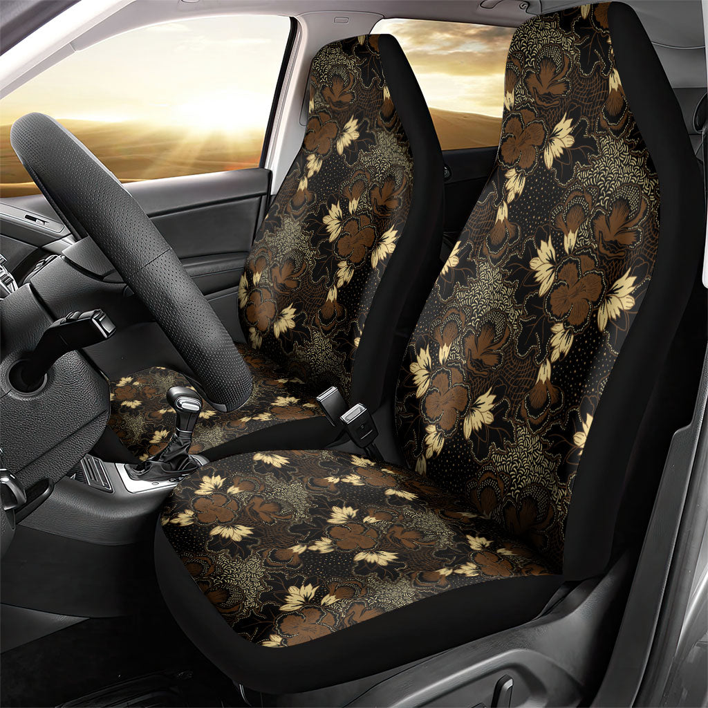 Javanese Batik Semen Car Seat Cover Indonesian Traditional Pattern