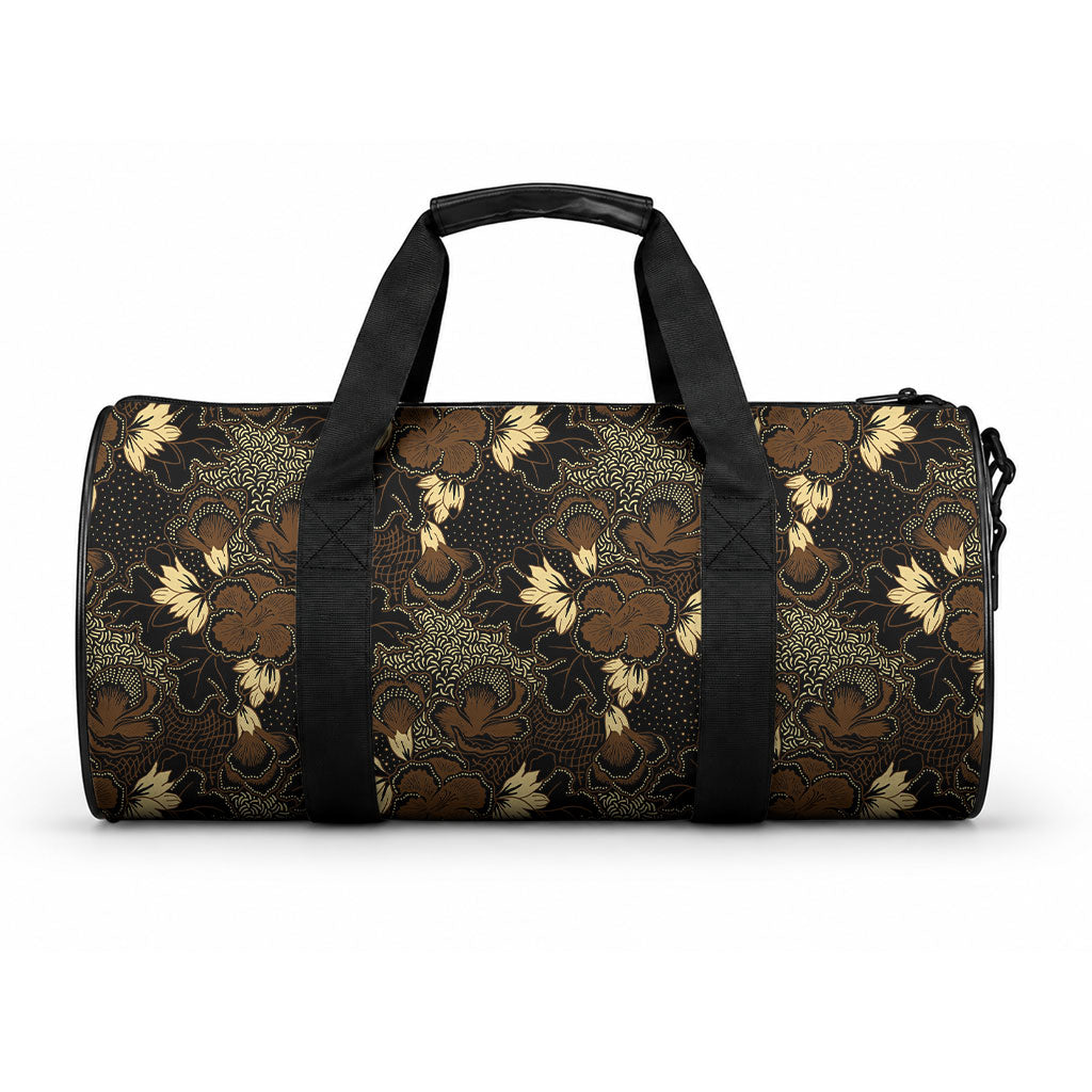 Javanese Batik Semen Duffle Bag Indonesian Traditional Pattern