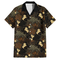 Javanese Batik Semen Family Matching Summer Maxi Dress and Hawaiian Shirt Indonesian Traditional Pattern
