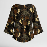 Javanese Batik Semen Kimono Sleeve Blouse Indonesian Traditional Pattern
