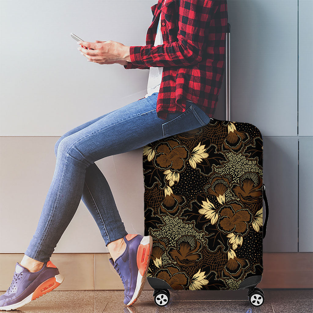 Javanese Batik Semen Luggage Cover Indonesian Traditional Pattern