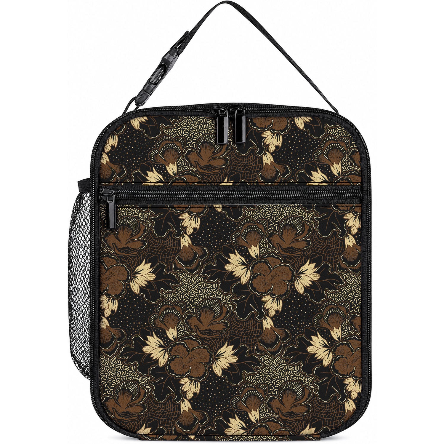 Javanese Batik Semen Lunch Bag Indonesian Traditional Pattern