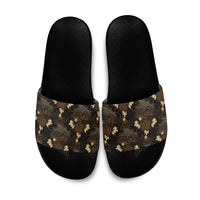 Javanese Batik Semen Slide Sandals Indonesian Traditional Pattern