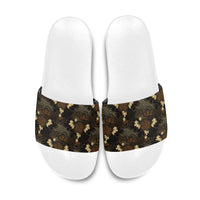 Javanese Batik Semen Slide Sandals Indonesian Traditional Pattern