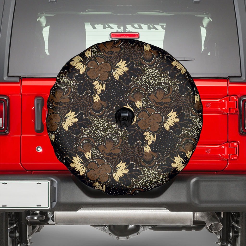 Javanese Batik Semen Spare Tire Cover Indonesian Traditional Pattern
