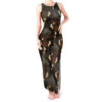 Javanese Batik Semen Tank Maxi Dress Indonesian Traditional Pattern