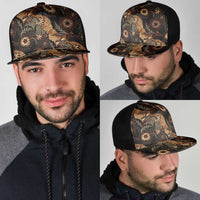 Batik Pedalaman Semen Lereng Style Mesh Trucker Cap Indonesian Traditional Pattern