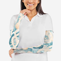 Hawaii Lei Seashells Starfish Arm Sleeves Fresh Summer Vibe - Polynesian Pride