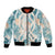 Hawaii Lei Seashells Starfish Bomber Jacket Fresh Summer Vibe - Polynesian Pride