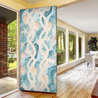 Hawaii Lei Seashells Starfish Door Cover Fresh Summer Vibe - Polynesian Pride