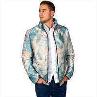 Hawaii Lei Seashells Starfish Padded Jacket Fresh Summer Vibe - Polynesian Pride