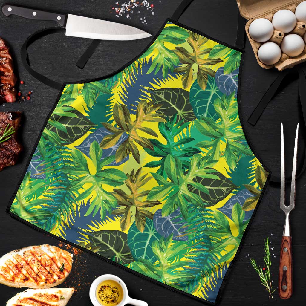 Hawaii Summer Tropical Leaves Apron - Polynesian Pride
