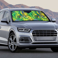 Hawaii Summer Tropical Leaves Auto Sun Shade - Polynesian Pride