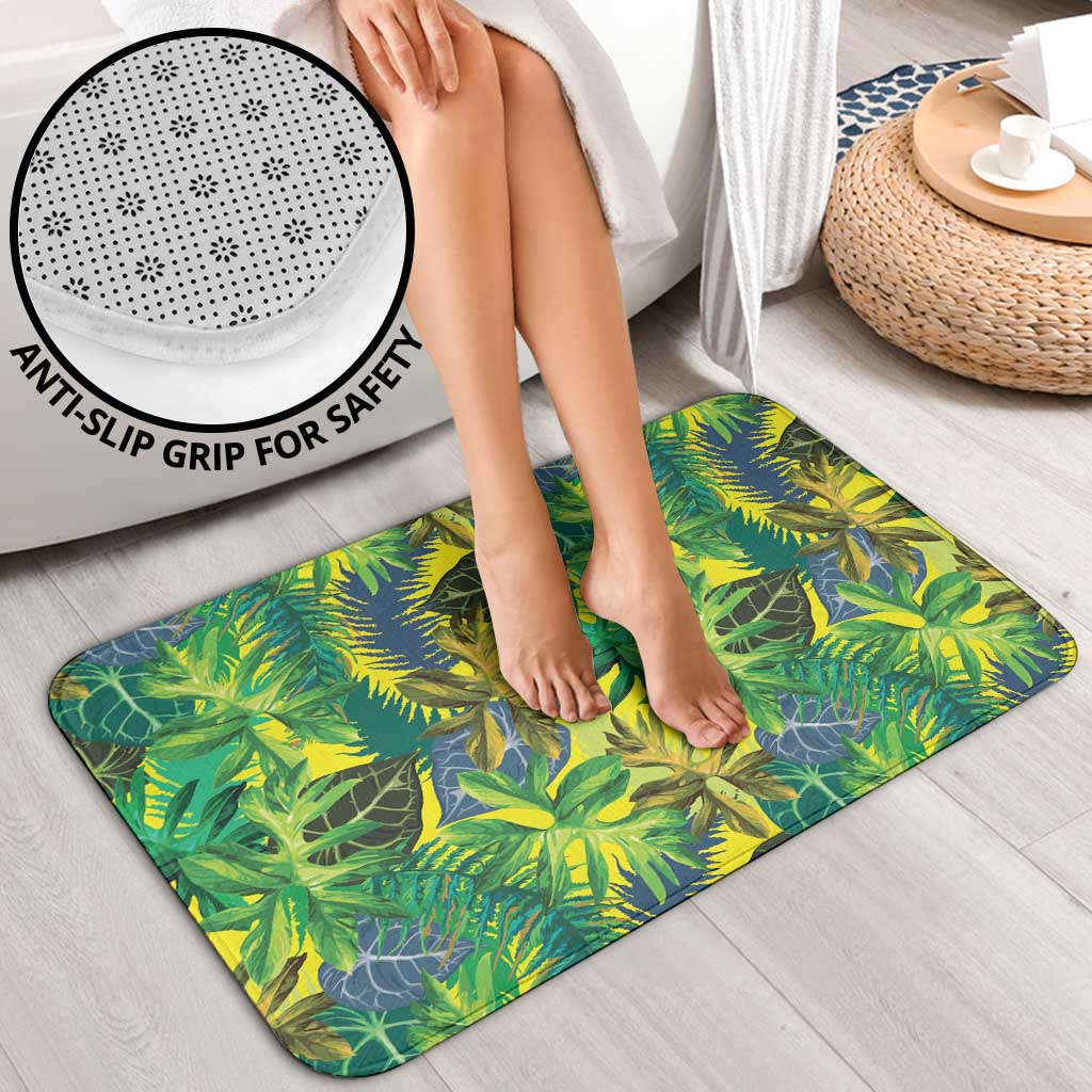 Hawaii Summer Tropical Leaves Bathroom Set - Polynesian Pride