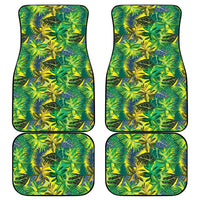 Hawaii Summer Tropical Leaves Car Mats - Polynesian Pride