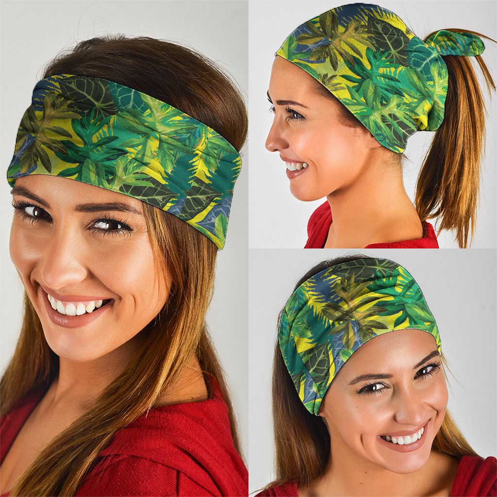 Hawaii Summer Tropical Leaves Neck Gaiter - Polynesian Pride