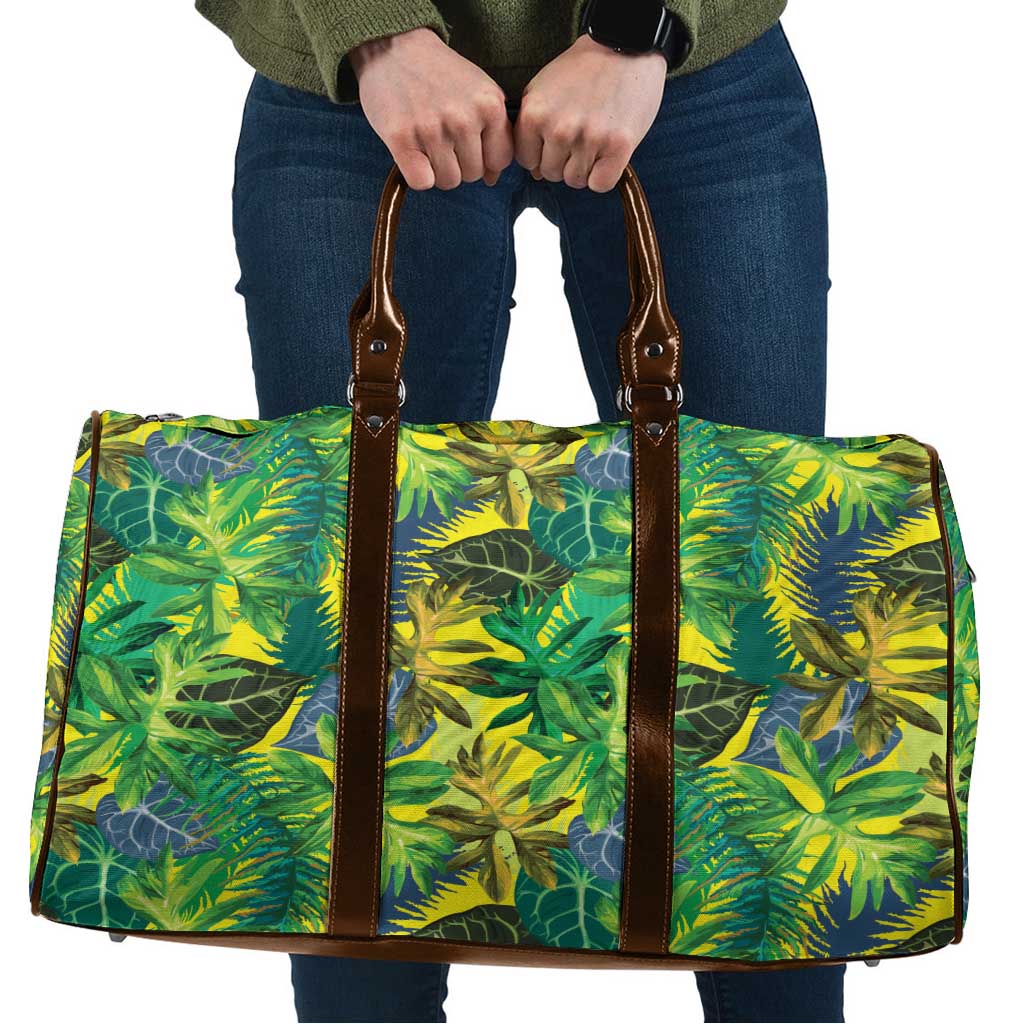 Hawaii Summer Tropical Leaves Travel Bag - Polynesian Pride