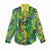 Hawaii Summer Tropical Leaves Women Casual Shirt - Polynesian Pride