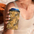 Hawaii Gold Tropical Leaves 4 in 1 Can Cooler Tumbler - Polynesian Pride