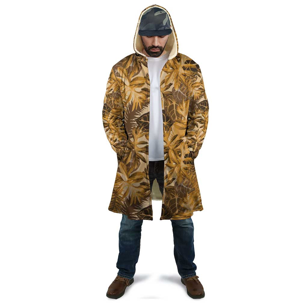 Hawaii Gold Tropical Leaves Cloak - Polynesian Pride