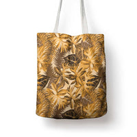 Hawaii Gold Tropical Leaves Tote Bag LT01 - Polynesian Pride