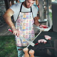 Aloha Summer Posters Grunge Textures Apron