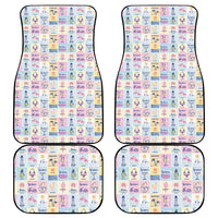 Aloha Summer Posters Grunge Textures Car Mats LT01 - Polynesian Pride