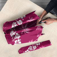 Pink Hawaii Palm Tree Hibiscus Umbrella Fantasy Summer Vibe LT01 - Polynesian Pride