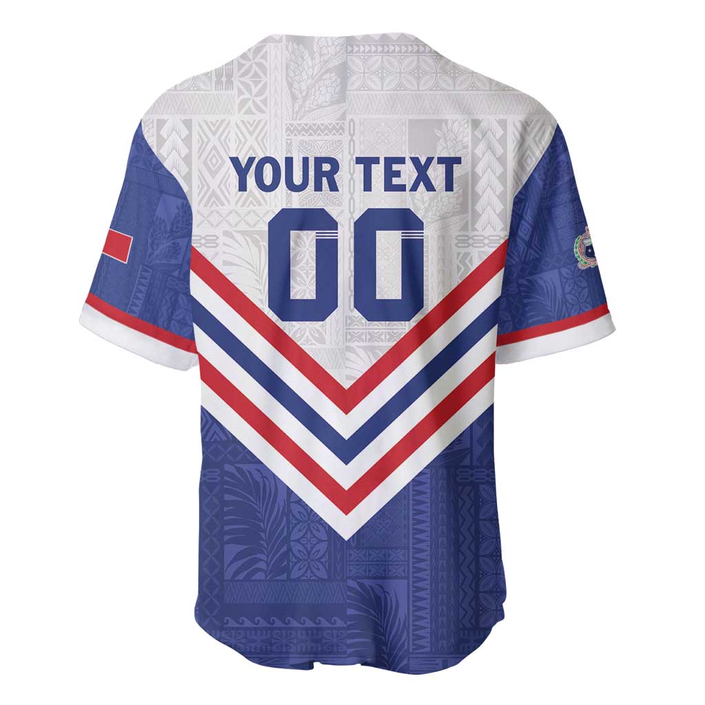 Custom Toa Samoa Rugby Baseball Jersey 1992-1993 Special Edition - Polynesian Pride
