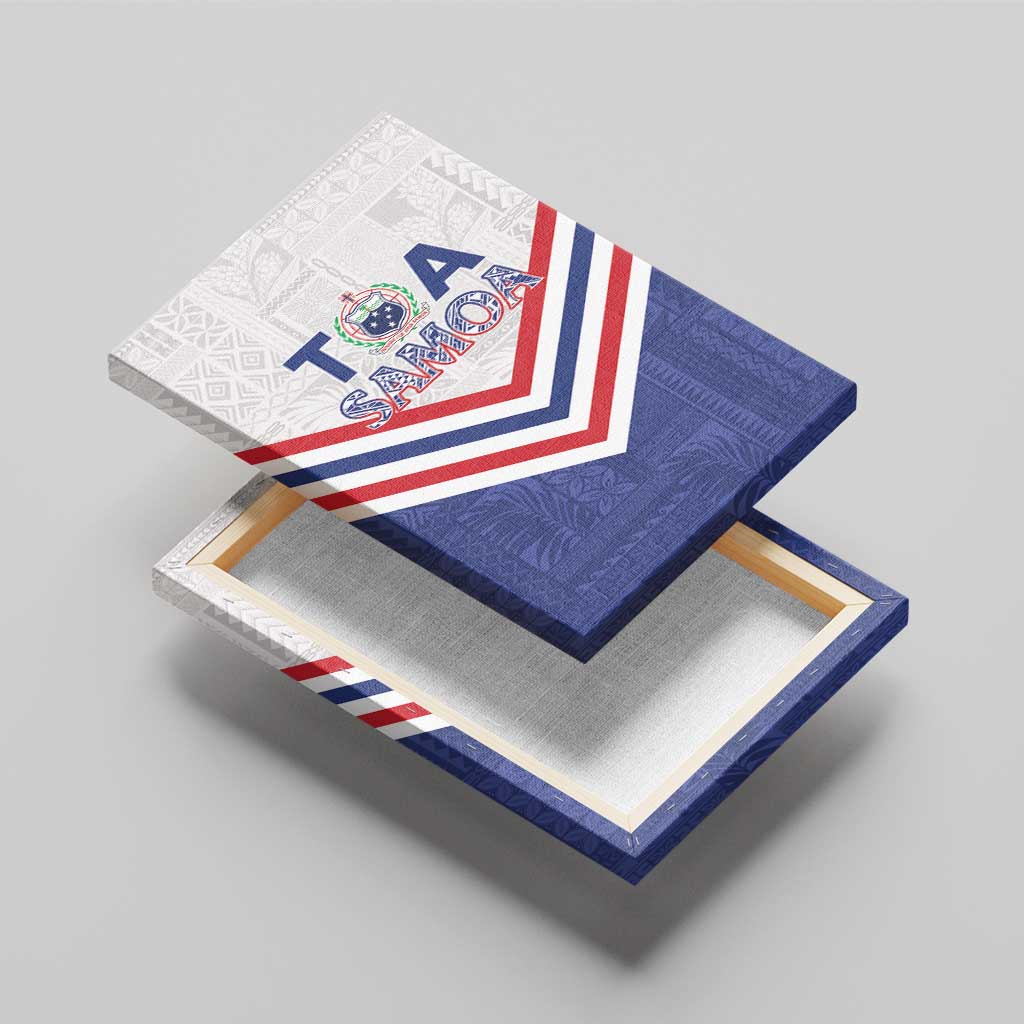 Toa Samoa Rugby Canvas Wall Art 1992-1993 Special Edition - Polynesian Pride