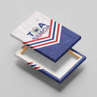 Toa Samoa Rugby Canvas Wall Art 1992-1993 Special Edition - Polynesian Pride