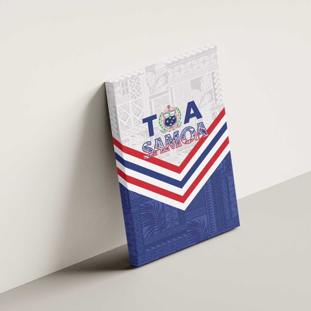 Toa Samoa Rugby Canvas Wall Art 1992-1993 Special Edition - Polynesian Pride