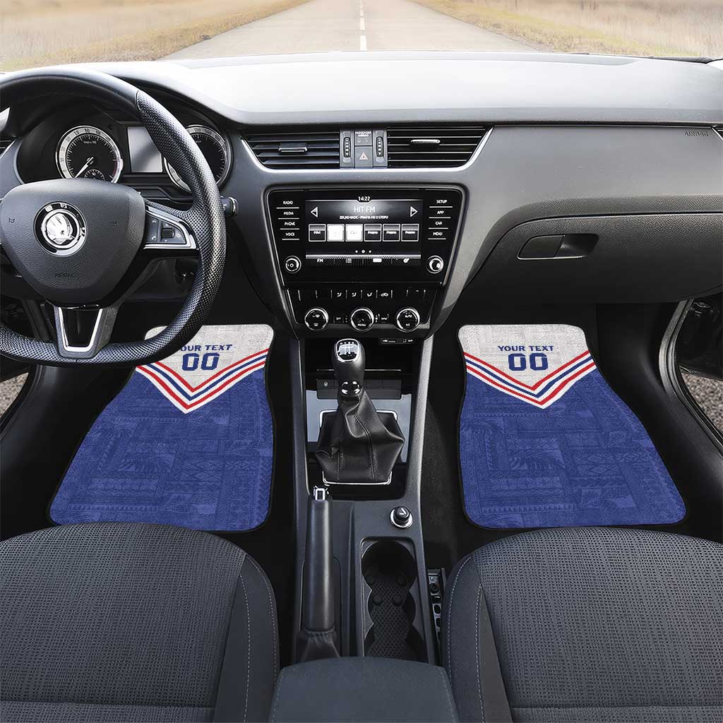 Custom Toa Samoa Rugby Car Mats 1992-1993 Special Edition - Polynesian Pride