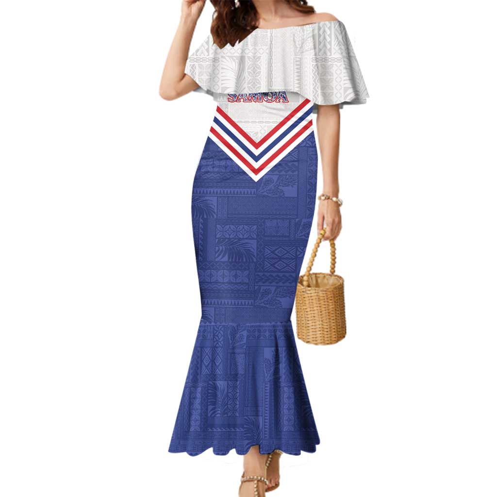 Custom Toa Samoa Rugby Family Matching Mermaid Dress and Hawaiian Shirt 1992-1993 Special Edition - Polynesian Pride