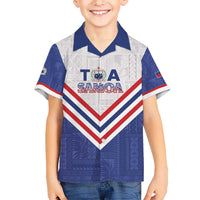 Custom Toa Samoa Rugby Kid Hawaiian Shirt 1992-1993 Special Edition - Polynesian Pride