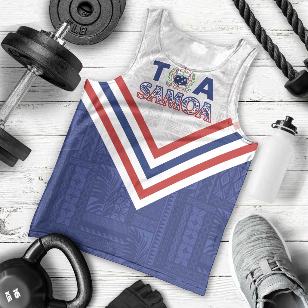 Custom Toa Samoa Rugby Men Tank Top 1992-1993 Special Edition - Polynesian Pride