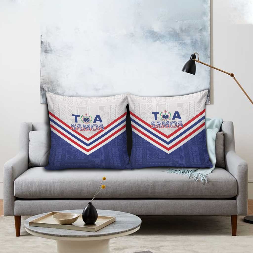 Toa Samoa Rugby Pillow Cover 1992-1993 Special Edition - Polynesian Pride