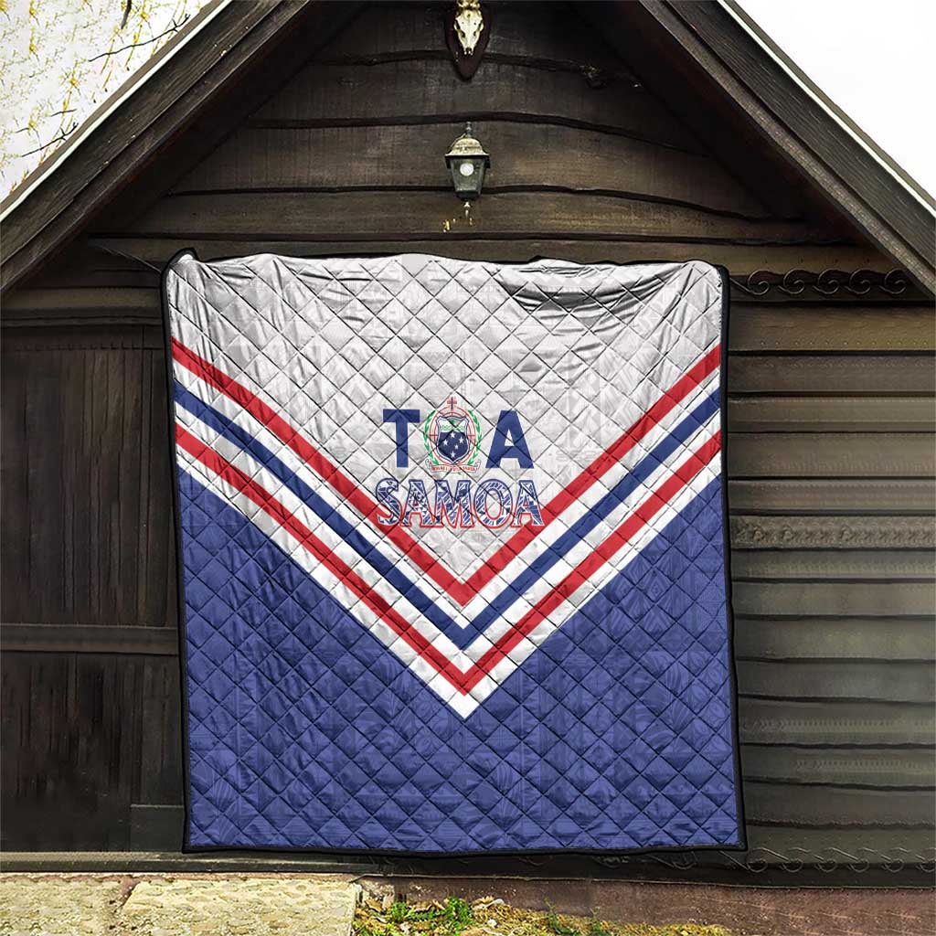 Toa Samoa Rugby Quilt 1992-1993 Special Edition - Polynesian Pride