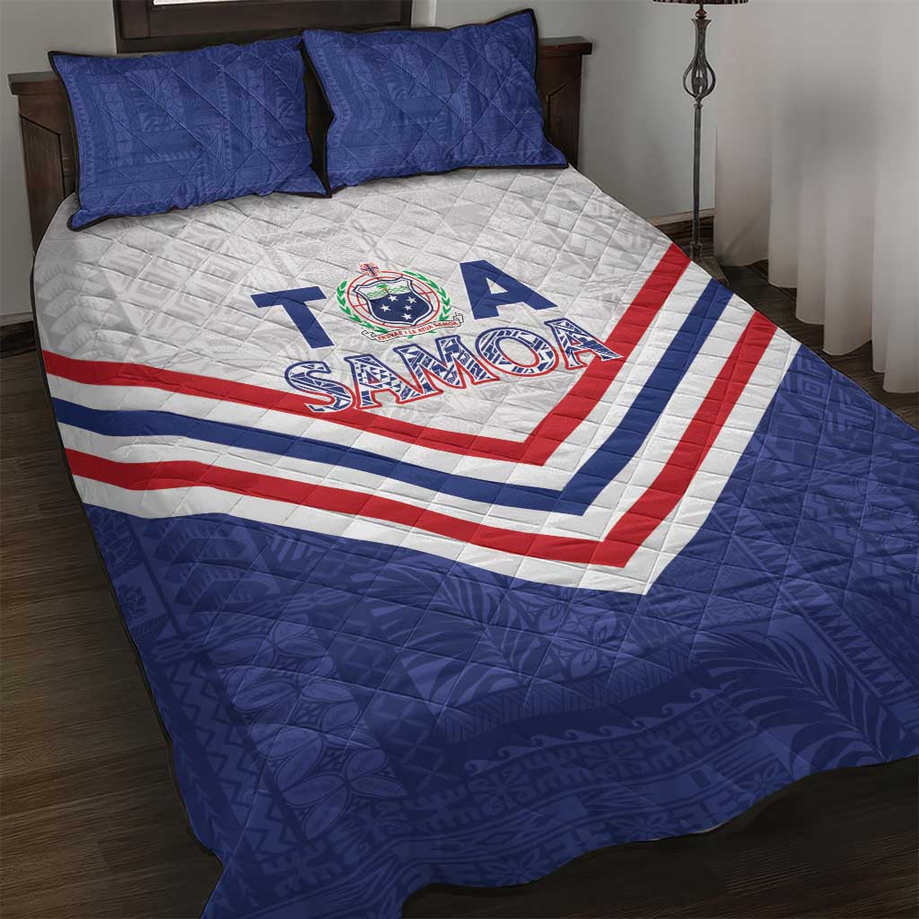 Toa Samoa Rugby Quilt Bed Set 1992-1993 Special Edition - Polynesian Pride