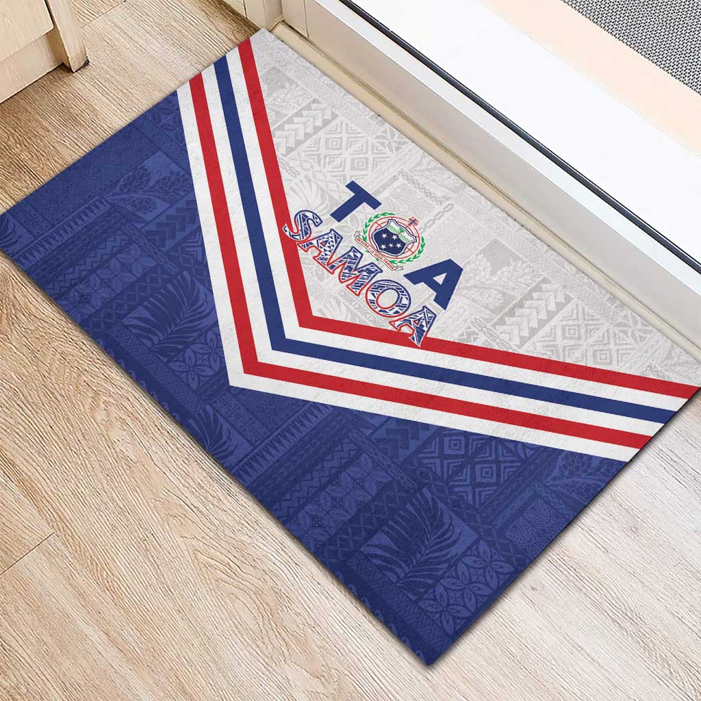 Toa Samoa Rugby Rubber Doormat 1992-1993 Special Edition - Polynesian Pride