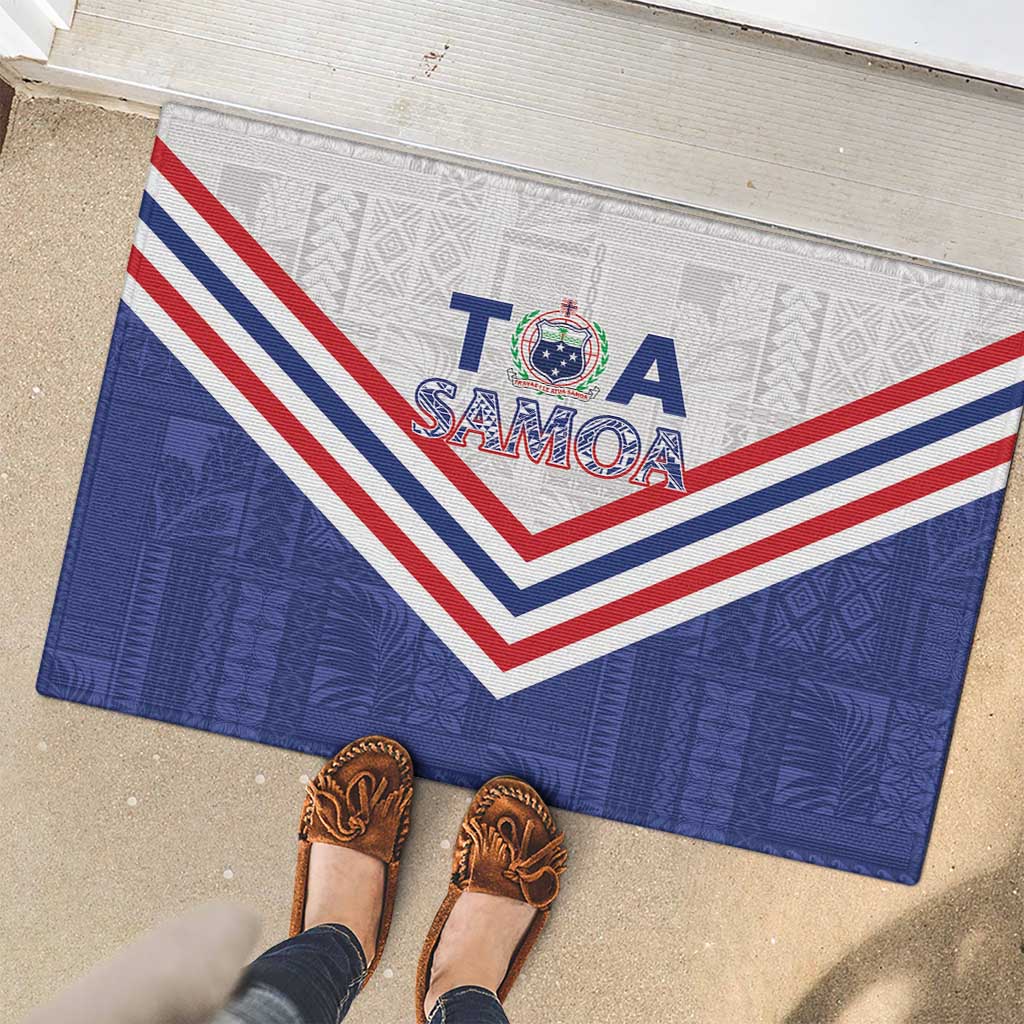 Toa Samoa Rugby Rubber Doormat 1992-1993 Special Edition - Polynesian Pride