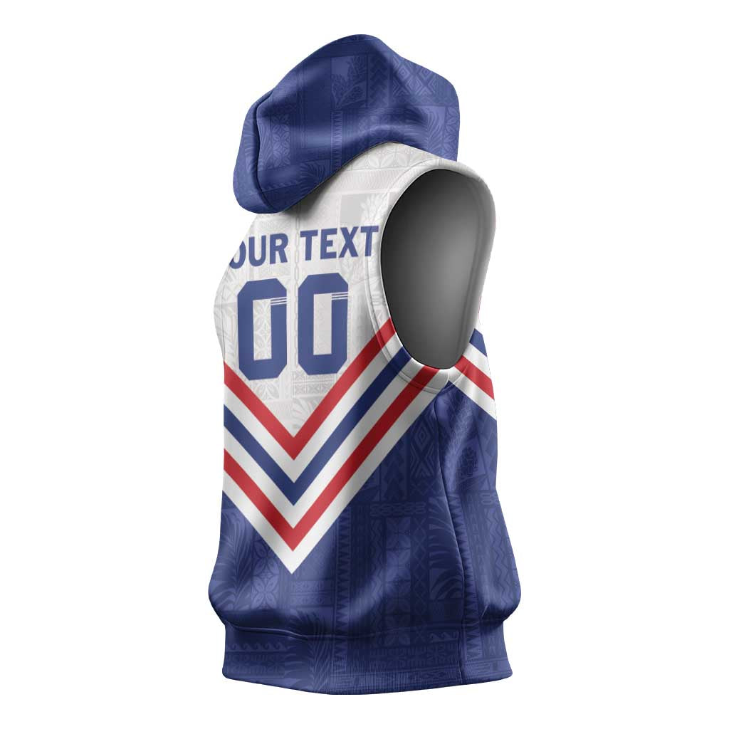 Custom Toa Samoa Rugby Sleeveless Hoodie 1992-1993 Special Edition - Polynesian Pride