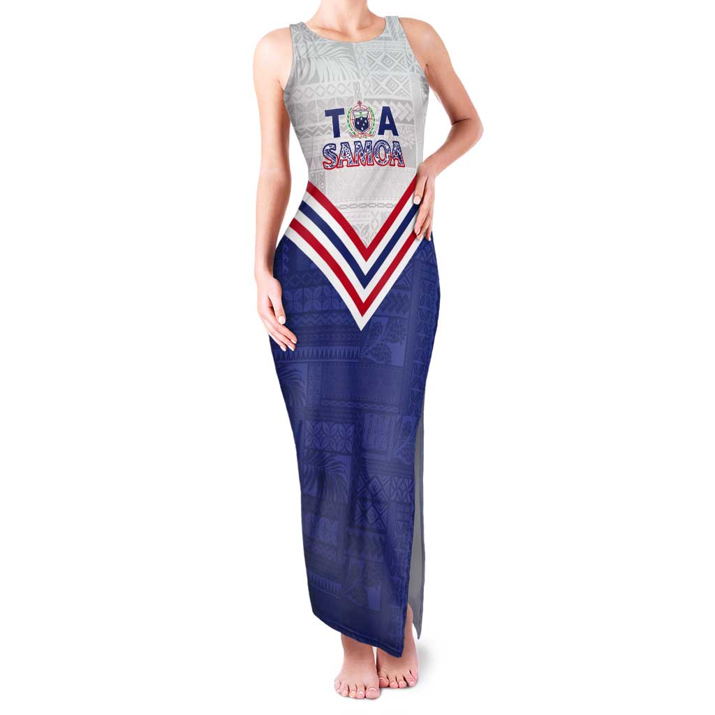 Custom Toa Samoa Rugby Tank Maxi Dress 1992-1993 Special Edition - Polynesian Pride