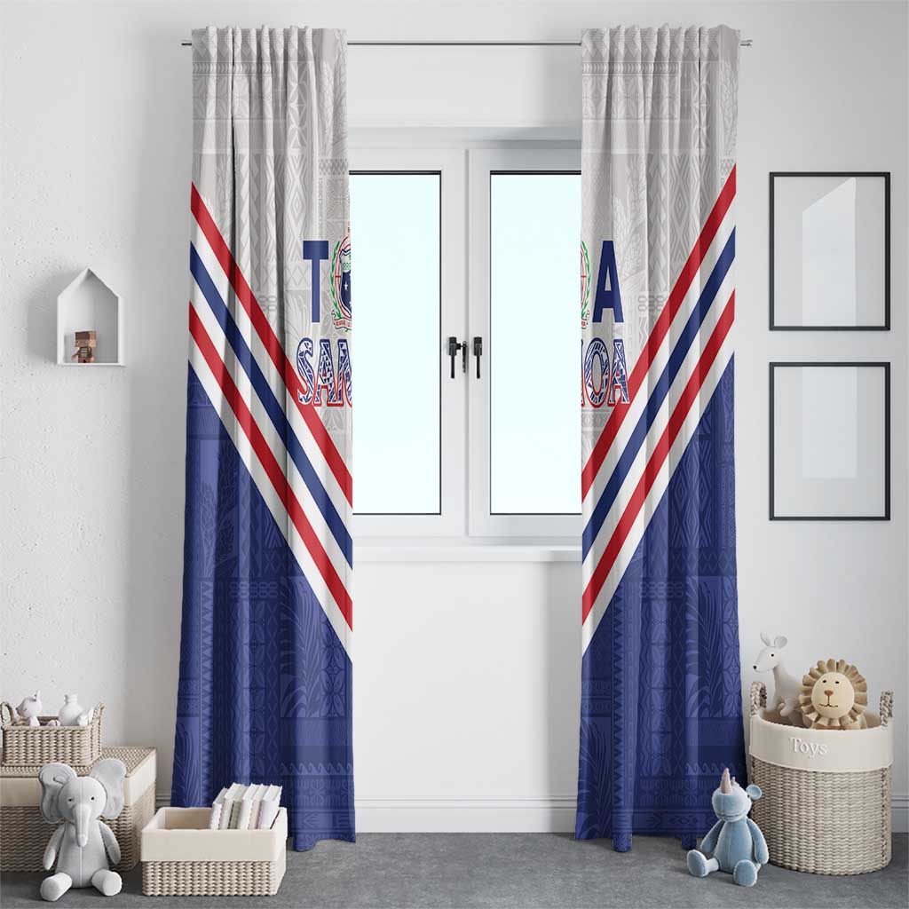 Toa Samoa Rugby Window Curtain 1992-1993 Special Edition - Polynesian Pride