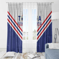 Toa Samoa Rugby Window Curtain 1992-1993 Special Edition - Polynesian Pride
